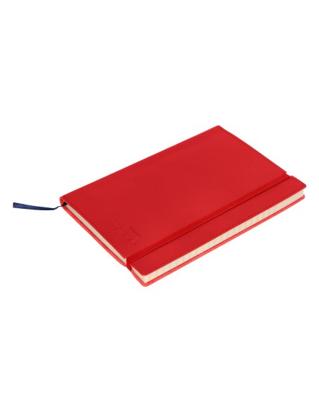 CUADERNO GRAP. LIDERPAPEL INDICE A7 4MM 120H. 70GR.RJ. C/GOMA