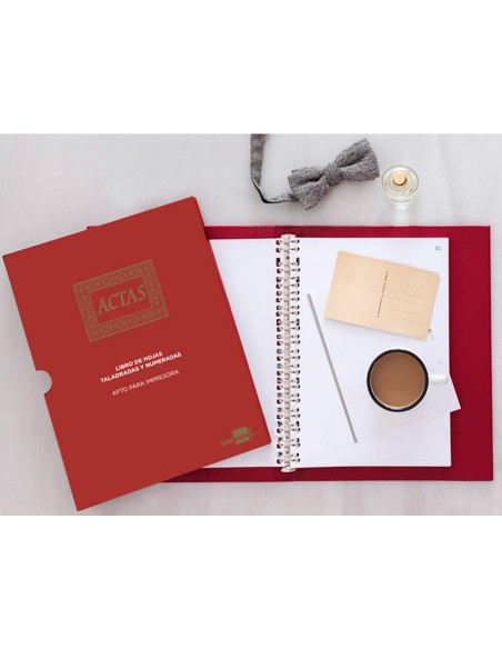 LIBRO  A4 ACTAS 15AN.CON 100H. MOVIBLES FOLIADAS