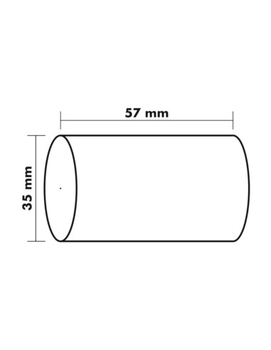 ROLLO SUMADORA EXACOMPTA SAFE CONTACT TERMICO 57MM X 35MM 44 G/M2