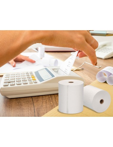 ROLLO SUMADORA Q-CON.TERMICO 80X68X11MM 58GR.SIN BIFENOL A