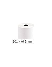 ROLLO SUMADORA TERMICO Q-CON.80MM ANCHO X 80MM  SIN BISFENOL  70 G/M2 2