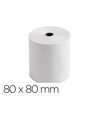ROLLO SUMADORA EXACOMPTA TERMICO 80X80MM 48 G/M2 SIN BPA