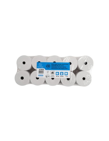 ROLLO SUMADORA EXACOMPTA TERMICO 80X80MM 48 G/M2 SIN BPA