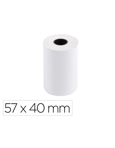 ROLLO SUMADORA EXACOMPTA TERMICO 57X40MM 55 G/M2 SIN BPA
