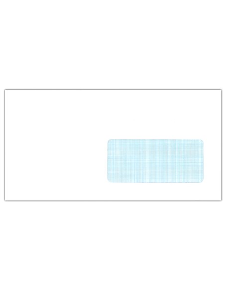 SOBRE BL.115X225 MM V/D TRAPEZODIAL ENGOMADA PAPEL OFFSET 80GR C.500