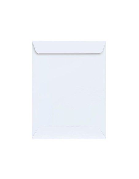SOBRE LIDERPAPEL BOLSA BLANCO 260X360 MM SOLAPA TIRA SILICONA 250UD