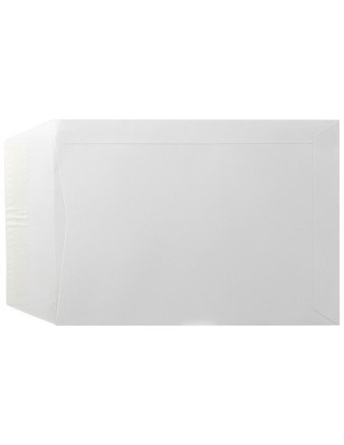 SOBRE LIDERPAPEL BOLSA BLANCO 310X410 MM SOLAPA TIRA  SILICONA 250UD