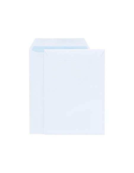 SOBRE LIDERPAPEL BOLSA BLANCO 310X410 MM SOLAPA TIRA  SILICONA 250UD