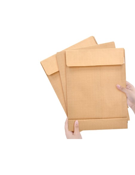 SOBRE BOLSA FUELLE KRAFT 229X324X30 MM TIRA SILICONA 120 GR C.50 UDS.