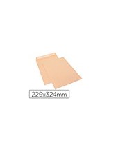 SOBRE SAM CELULOSA CHAMOIX 90GR.TIRA SILICONA 229X324MM  CAJA 250 UD. 2