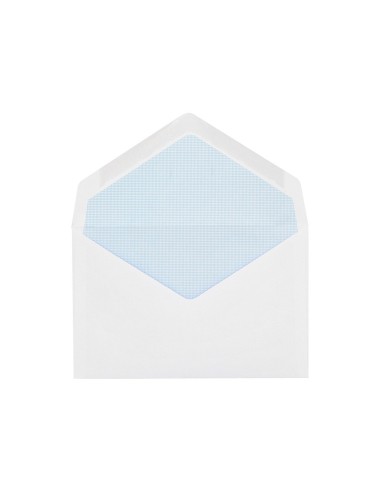 SOBRE N.1 BLANCO MINIMO NORMALIZADO 95X145MM ENG. SOLAPA PICO C/