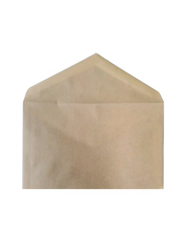 SOBRE ENGOMADO N.8 CREMA COMERCIAL NORMALIZAD 120X176MM  CAJA 500 UDS