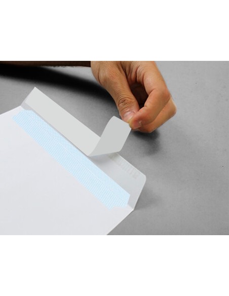 SOBRE N.11 BLANCO DIN C5 162X229 TIRA SILICONA CAJA 500 UDS.