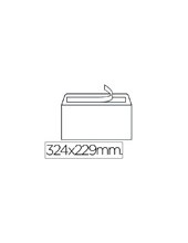 SOBRE N.14 BLANCO DIN C4 229X324 MM TIRA SILICONA CAJA 250 UDS. 2