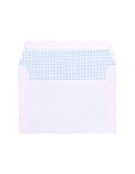 SOBRE N.19 BLANCO C6 114X162 MM TIRA SILICONACAJA 500 UDS.