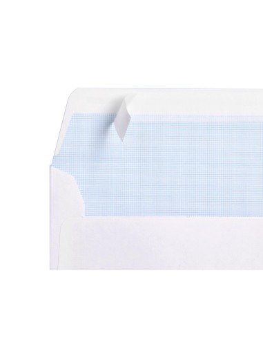 SOBRE N.19 BLANCO C6 114X162 MM TIRA SILICONACAJA 500 UDS.