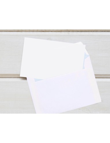 SOBRE N.19 BLANCO C6 114X162 MM TIRA SILICONACAJA 500 UDS.