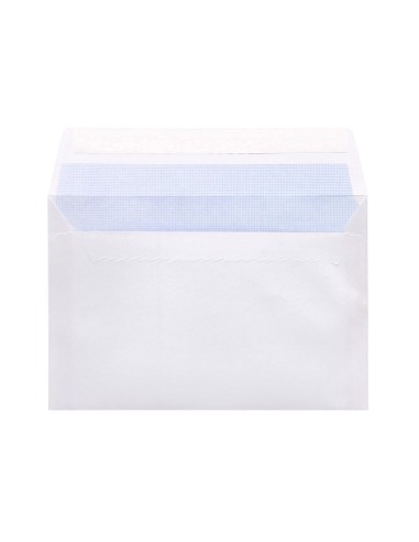 SOBRE N 9 BL.COMERCIAL NORMALIZADO 120X176 MM TIRA SILICONA PAQ.25 U.