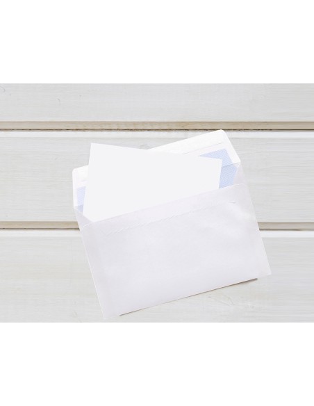 SOBRE N 9 BL.COMERCIAL NORMALIZADO 120X176 MM TIRA SILICONA PAQ.25 U.