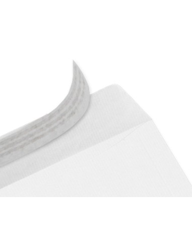 SOBRE LIDER.BOLSA N 10 BLANCO FL.PROLONGADO 250X353MM SILICONA 25UD.