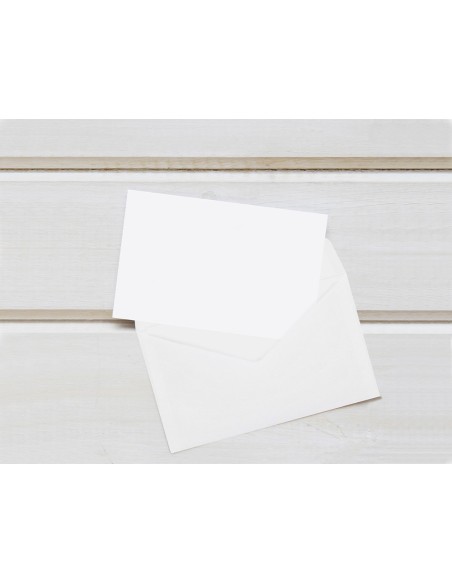 SOBRE BL.CON FONDO 95X162MM ENGOMADO SOLAPA PICO CAJA 500 UD.