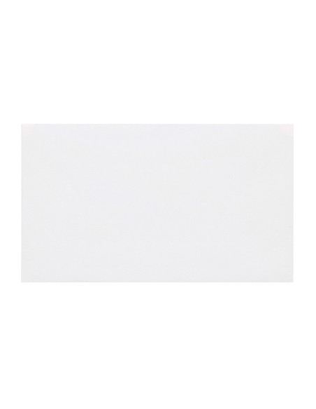 SOBRE BL.CON FONDO 95X162MM ENGOMADO SOLAPA PICO PQ.DE 25 UD.