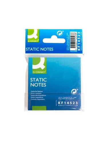 BLOC NOTAS ENCOLADO Q-CON. 70X70MM 5UD 100H. MAGNETICAS COL. SURT.