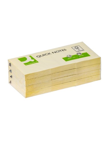 BLOC NOTAS ADH. Q-CON. 40X50MM 100H.