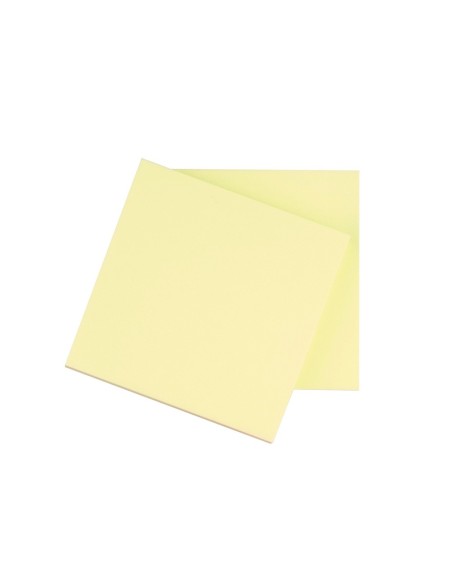 BLOC NOTAS ADH. Q-CON. 75X75MM 100H. AM.