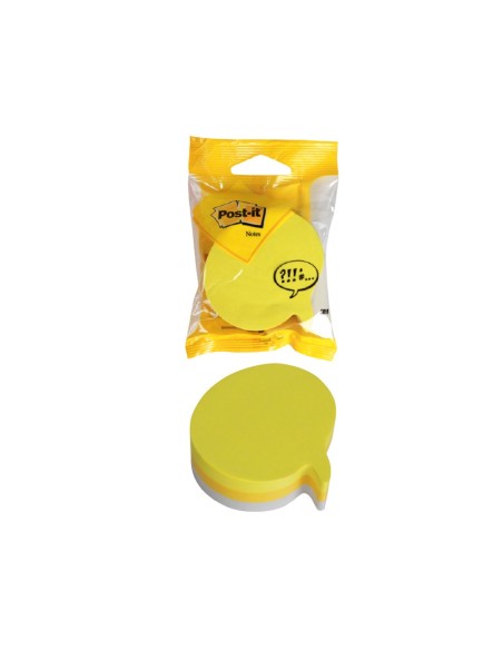 BLISTER PAPELERIA 3M 2007SP CUBO NOTAS POST-IT TROQUELADO BOCADILLO 3