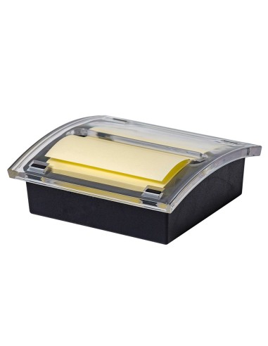 SOPORTE BLOC NOTAS ADH. QUITA PON Q-CON.ZIGZAG NG.CON 1 BLOC 76X76MM