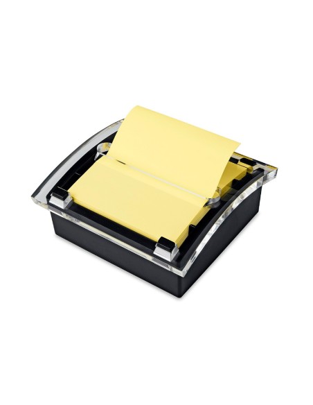 SOPORTE BLOC NOTAS ADH. QUITA PON Q-CON.ZIGZAG NG.CON 1 BLOC 76X76MM