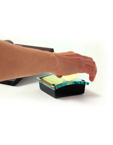 SOPORTE BLOC NOTAS ADH. QUITA PON Q-CON.ZIGZAG NG.CON 1 BLOC 76X76MM