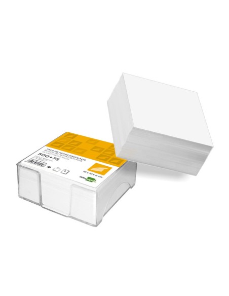 TACO PAPEL ENCOLADO LIDERPAPELBLANCO 10X10X6 CM 575H