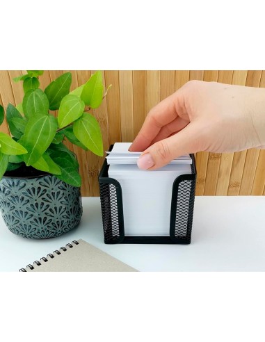 TACO PAPEL ENCOLADO LIDERPAPELBLANCO 10X10X10 CM 1000H