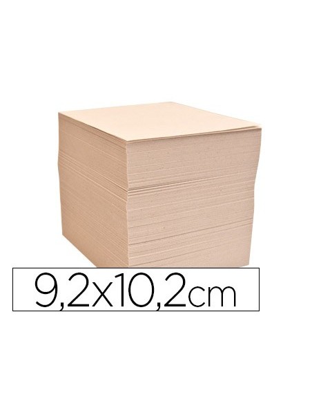 TACO PAPEL RECICLADO 70 GRS. 92X102-SIN ENCOLAR-1000 HOJ.-