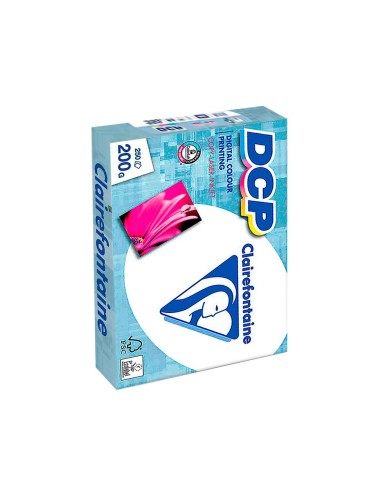 PAPEL FOTOCOPIADORA CLAIREFONTAINE DIN A4 200 GR PAQUETE DE 250 HOJAS