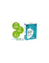 PAQ. PAPEL NAUTILUS SUPERWHITE 100% RECICLADO A3 80GR 500 H. 2