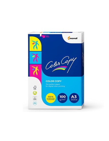 PAPEL FOTOCOP.COLOR COPYDIN A3 100 GRAMOS PAQUETE 500 H.