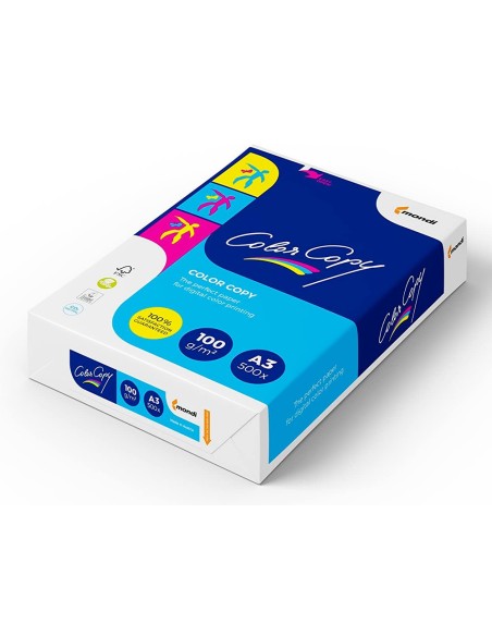 PAPEL FOTOCOP.COLOR COPYDIN A3 100 GRAMOS PAQUETE 500 H.