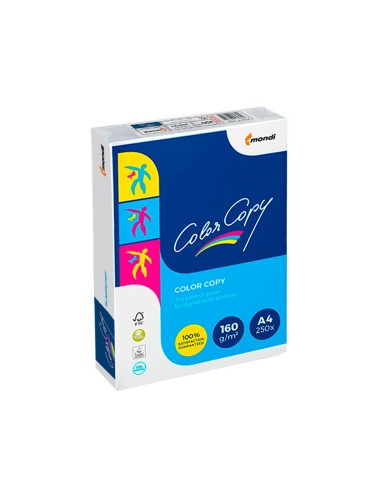 PAPEL FOTOCOP.COLOR COPYDIN A4 160 GRAMOS PAQUETE 250 H.