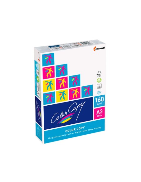 PAPEL FOTOCOP.COLOR COPYDIN A3 160 GRAMOS PAQUETE 250 H.