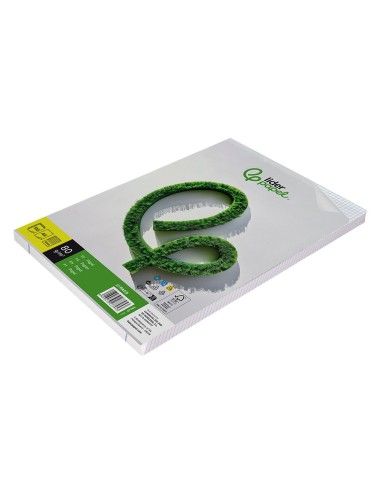 PAPEL DIN A4 80 GR CUADRO 4 MM SIN MARGEN P/100 SIN TAL.