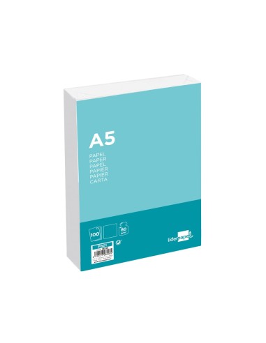 PAPEL 4º  DIN A5 80 GR PAQUETE MINI 100 H.