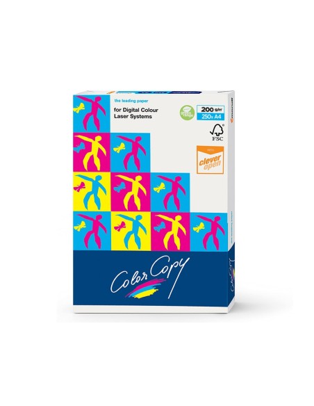 PAPEL FOTOCOP.COLOR COPYDIN A4 200 GRAMOS PAQUETE 250 H.