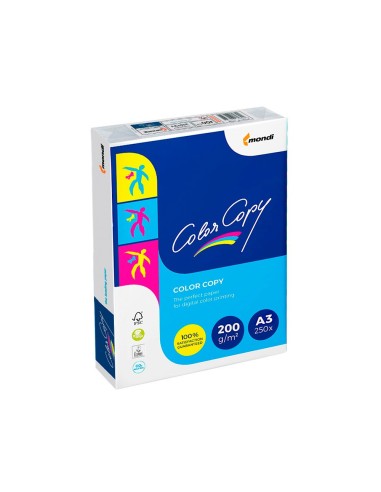 PAPEL FOTOCOP.COLOR COPYDIN A3 200 GRAMOS PAQUETE 250 H.