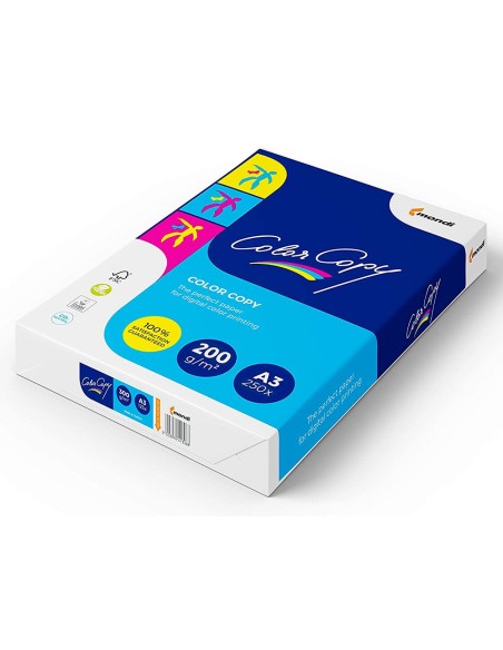 PAPEL FOTOCOP.COLOR COPYDIN A3 200 GRAMOS PAQUETE 250 H.