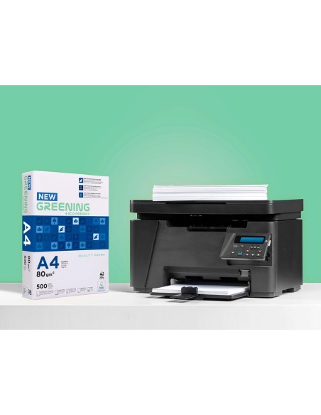 PAQ. PAPEL GREENING A4 80 GRAMOS PQ. 500 H. ECO-ECF