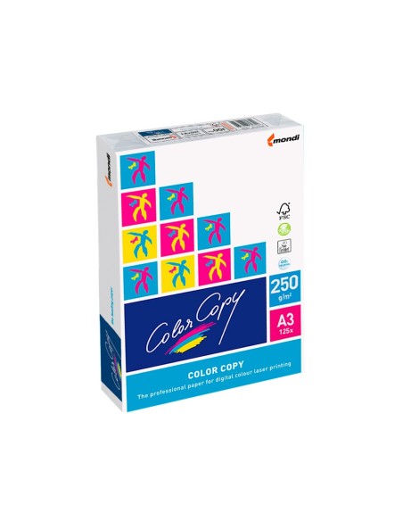 PAPEL FOTOCOPIADORA COP DIN A3 250 GRAMOS PAQUETE 125 H.