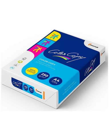 PAPEL FOTOCOPIADORA COP DIN A4 250 GRAMOS PAQUETE 125 H.